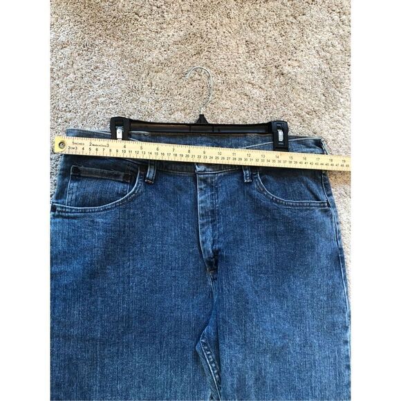 Wrangler Men’s Blue Advanced Comfort Relaxed Fit Jeans Size 34x30 NWT - Picture 5 of 7